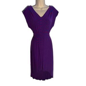 Women's Mossimo High-Low Deep-V Neckline Dress XS